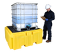 Ultra - IBC Spill Pallet Plus, Drain LLDPE