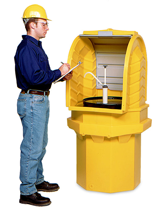 Ultra - Hard Top 1 Drum Plus Spill Pallet