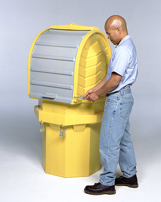 Ultra - Hard Top 1 Drum Plus Spill Pallet
