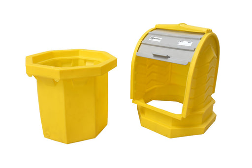 Ultra - Hard Top 1 Drum Plus Spill Pallet, Drain