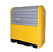 Ultra - Hard Top 2 Drum Plus Spill Pallet, Drain