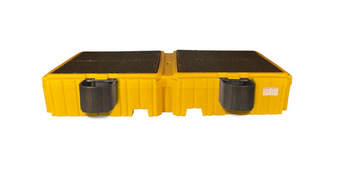 Ultra - IBC Spill Pallet Twin 2 Bucket Shelves No Drain