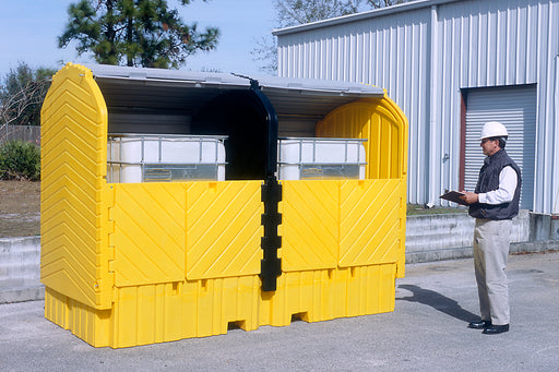 Ultra - IBC Spill Pallet Twin Hard Top, No Drain