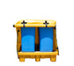 2 Drum Spill Pallet Cover 400gsm Yellow PVC