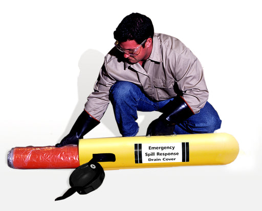 Ultra - Drain Seal Storage Container Wall Mount Yellow