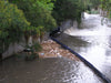 Debris Boom 15mL, 300mm Net Skirt, 150 x 150mm Float, 1020gsm XR-5,10mm Ballast