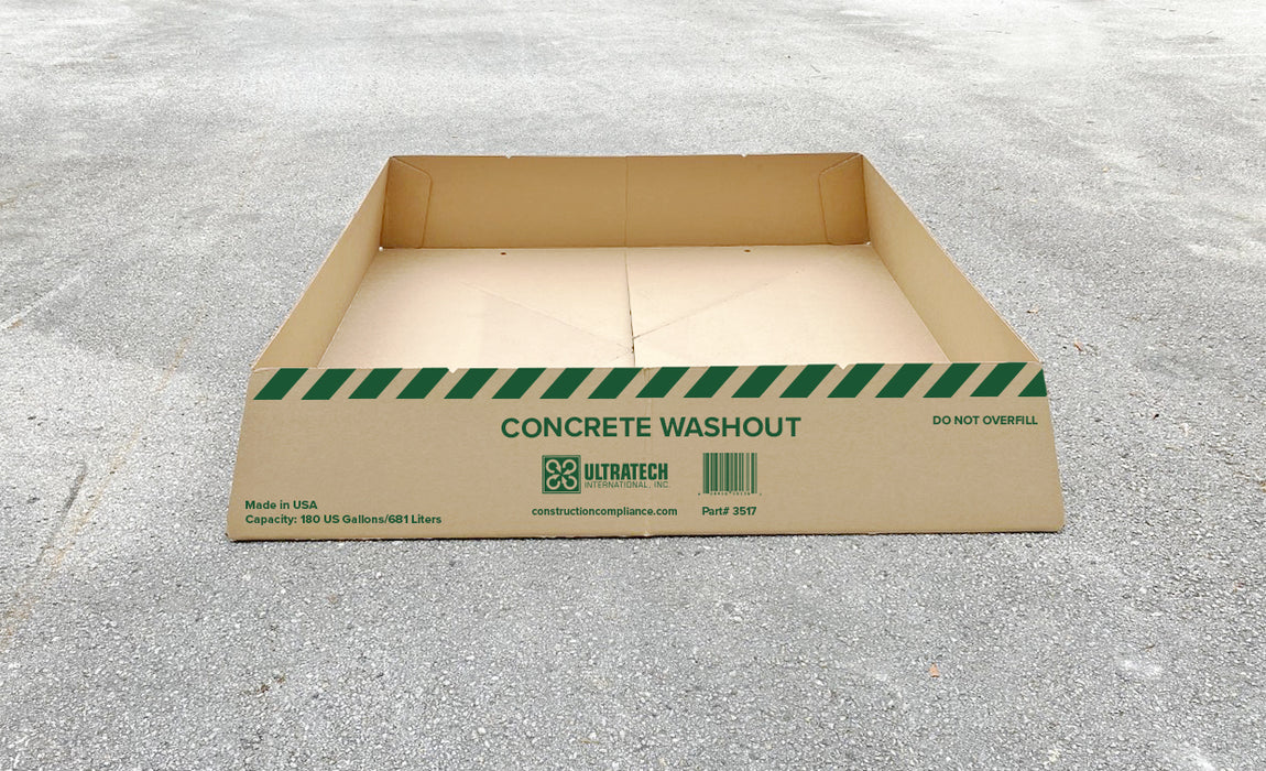 Concrete Washout Bund Economy, 681L