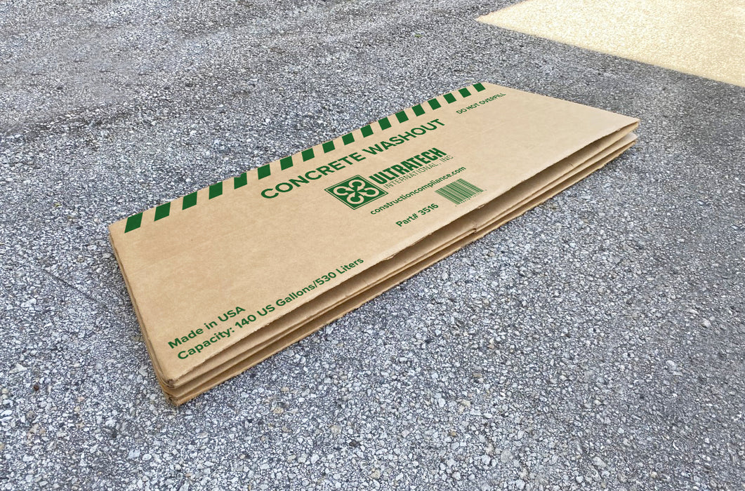 Concrete Washout Bund Economy, 681L