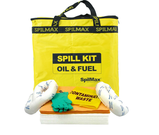 SpilMax 50L Vehicle Spill Kit Bag - Oil & Fuel