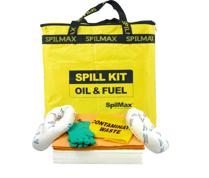 SpilMax 50L Vehicle Spill Kit Bag - Oil & Fuel
