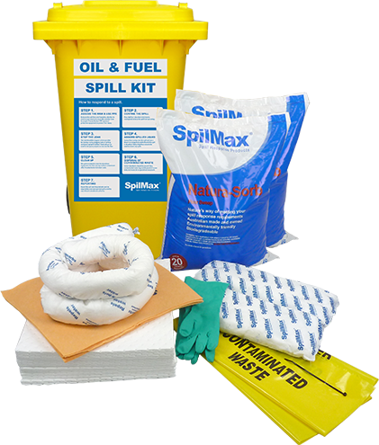 SpilMax 140L Workplace Spill Kit - Oil & Fuel
