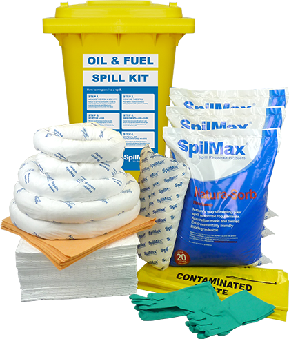 SpilMax 240L Workplace Spill Kit - Oil & Fuel
