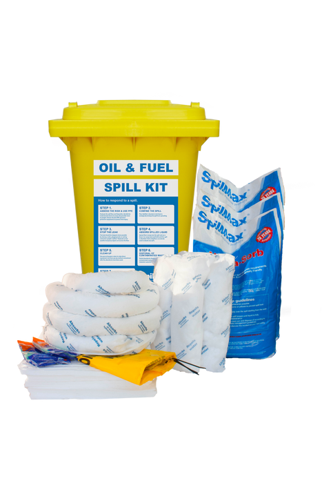 SpilMax 240L Economy Workplace Spill Kit - Oil & Fuel
