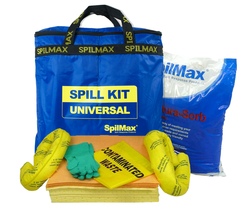 SpilMax 50L Vehicle Spill Kit Bag - Universal with 5kg Natura-Sorb