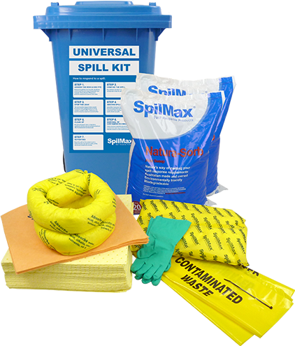 SpilMax 140L Workplace Spill Kit - Universal