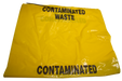 Yellow Contaminated Waste Bag Without Tie (560mmL x 1,000mmW x 75um)