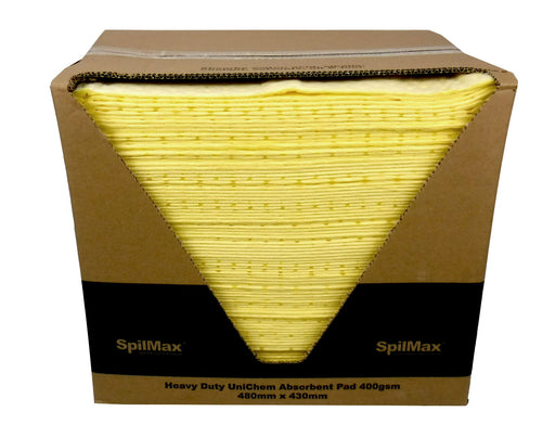 SpilMax Absorbent Pad 400gsm - Unichem (480mmL x 430mmW)