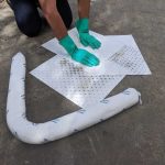 SpilMax Cotton Organic Absorbent Mini Boom - Oil & Fuel (1,200mmL x 75mmDia)