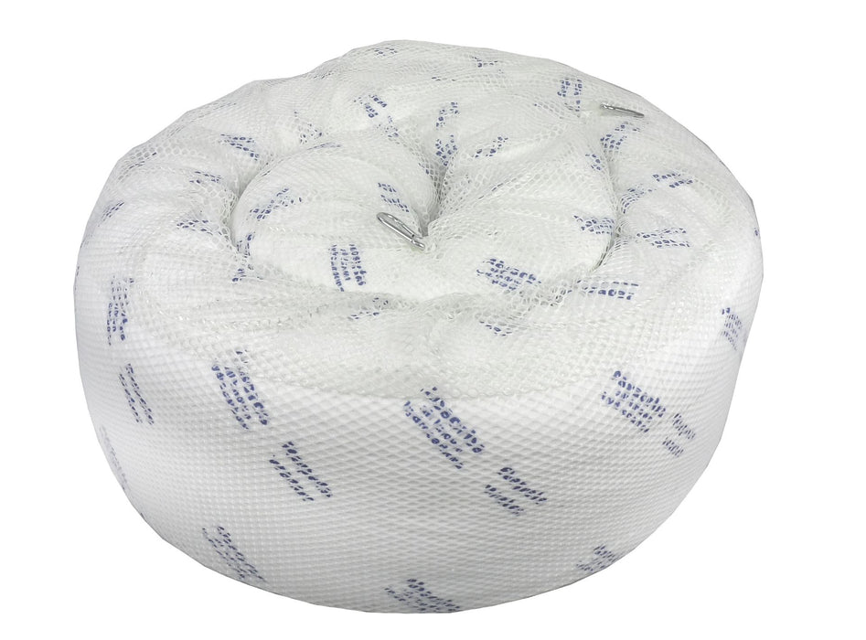 SpilMax Absorbent Large Boom with Clip - Oil & Fuel (3,000mmL x 200mmDia)
