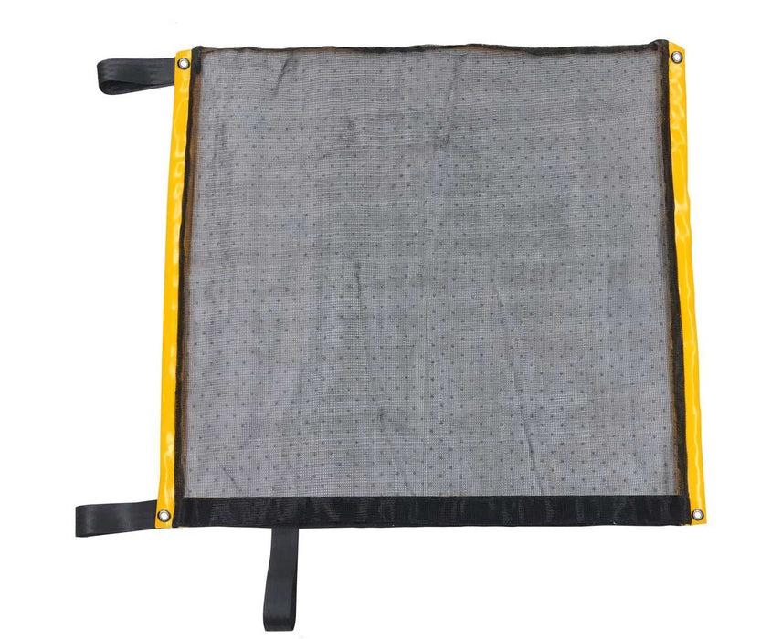 SpilMax Absorbent Spill Mat - Oil & Fuel with Replaceable 400gsm Pad (1,000mmL x 1,000mmW)