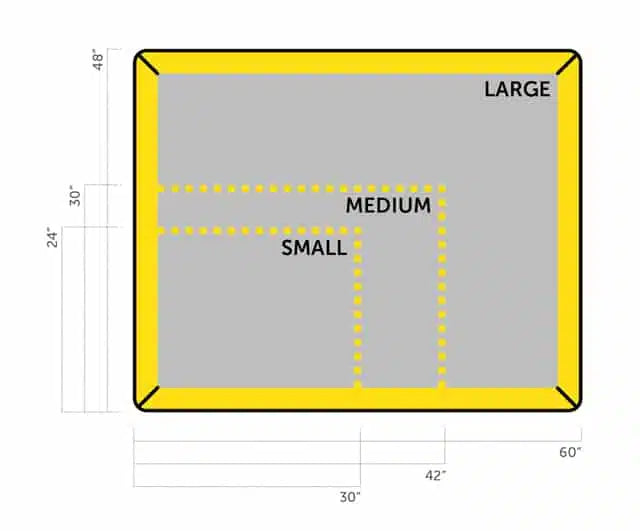 Ultra - Filter Pad Liner 4 Pack (1,066mmL x 762mmW x 3mmH) 6L each